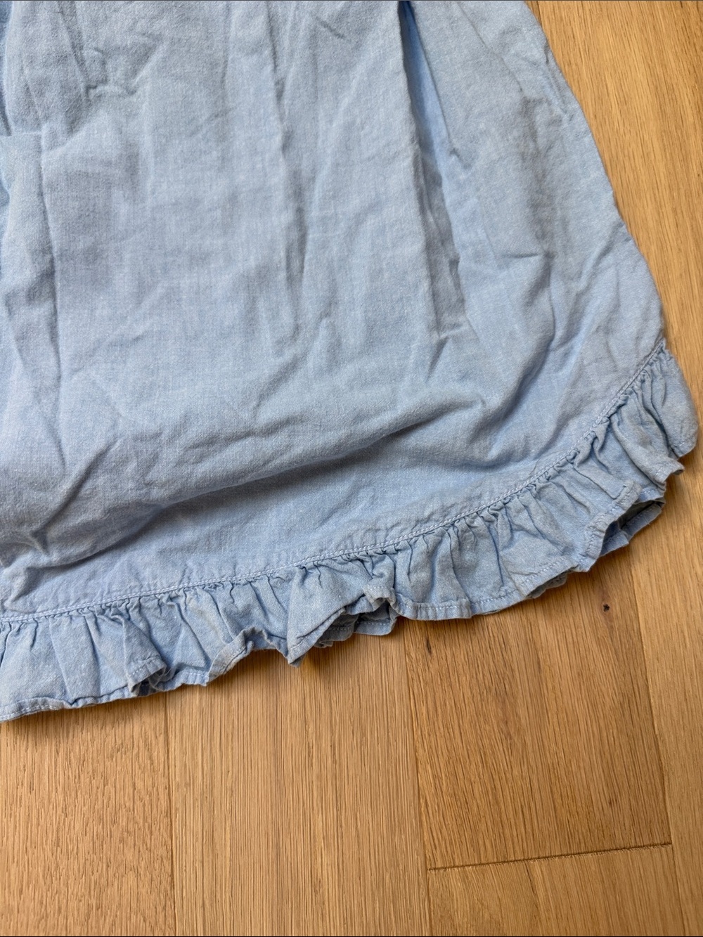 Cottagecore Dainty Feminine 100% Cotton Nights Embroidered Sleeveless Nightgown - Picture 6 of 6
